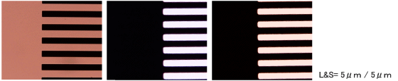 L&S= 5µm / 5µm